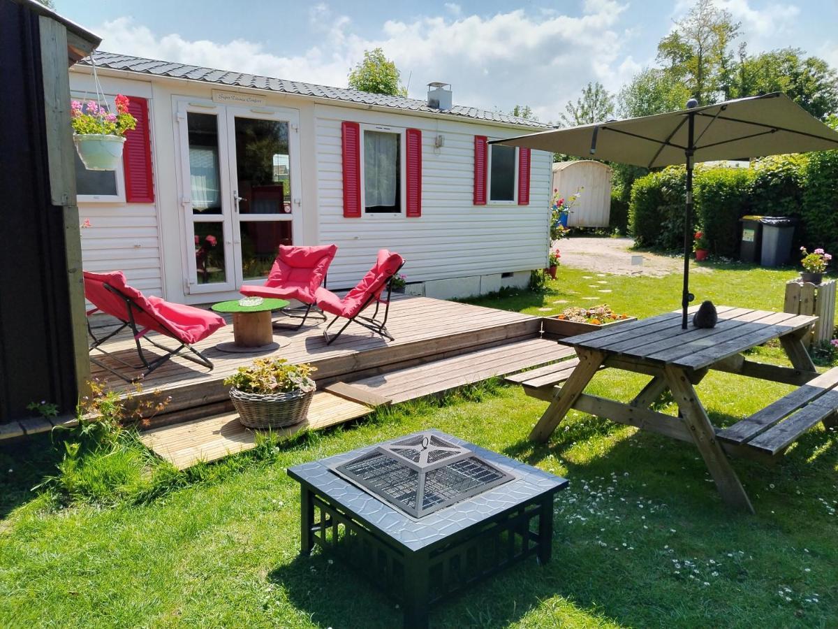 Hermelinghen Mobil-Home Coin De Paradis En Cote D'Opale Sur Terrain Prive Et Sa Caravane מראה חיצוני תמונה